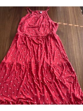 Old Navy Red Polka Dot Dress